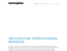 Tablet Screenshot of monoplan.ch